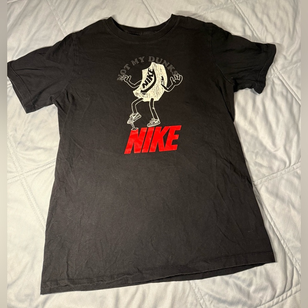 Nike Black “Nit My Dunks” T-Shirt for kids